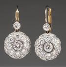 Brincos Elegantes De Prata Com Zircônia Em Formato De Flor Para Mulheres, Acessórios De Joias Brincos Elegantes De Prata Com Zircônia Em Formato De Flor Para Mulheres, Acessórios De Joias