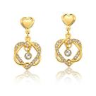 Brincos Eterno Amor Revestidos em Ouro