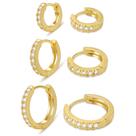 Brincos Huggie Hoop micuco para mulheres e homens 8 mm 10 mm 12 mm