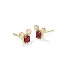 Brincos Kendra Scott x Disney Mickey Banhados a Ouro 14k