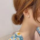Brincos Lua Borboleta Strass Sobrepor Delicado Feminino Bran -