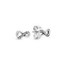 Brincos PANDORA Sparkling Infinity em Prata Esterlina com Zircônia Cúbica
