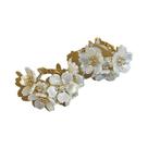 Brincos Pendentes De Pérola Imitada Branca Para Mulheres, Elegantes E Românticos, Com Pingente De
