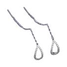 Brincos Pendentes De Zircônia Cúbica Folheados a Ouro Para Mulheres, Mini Conjunto De Joias Nobres Brincos Pendentes De Zircônia Cúbica Folheados a Ouro Para Mulheres, Mini Conjunto De Joias Nobres
