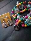 Brincos + pulseiras Zen II