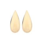 Brincos rommanel feminino banhado ouro 18k gota 527477