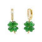 Brincos Sonateomber St Patrick's Day Shamrock Green Clover Brincos Sonateomber St Patrick's Day Shamrock Green Clover