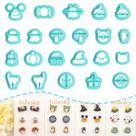 Brincos Tainsky Halloween Studs da Polymer Clay Cutters x22