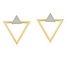 Brincos triangulo.