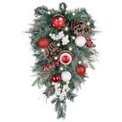 Brinde em forma de lágrima de Natal Valery Madelyn 60 cm com 20 luzes LED