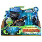 Brinque Dreamworks Dragons Toothless and Hiccup com Viking blindado