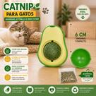 Brinquedo Abacate Com Catnip Para Gatos Interativo 6cm Verde Brinquedo Abacate Com Catnip Para Gatos Interativo 6cm Verde