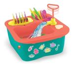 Brinquedo Acqua Brink Pia Cozinha Louças Talher Agua Adesivo