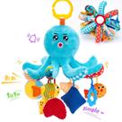 Brinquedo Activity Octopus de 3 a 6 meses com cabos de tração e muito mais