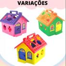 Brinquedo Amor De Casinha Didática Com 12 Formas Geométricas