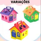 Brinquedo Amor De Casinha Didática Com 12 Formas Geométricas