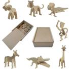 Brinquedo Animal 3D em MDF para Montar Brinquedo Animal 3D em MDF para Montar