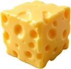 Brinquedo antiestresse squishy de queijo QPNGKT amarelo Brinquedo antiestresse squishy de queijo QPNGKT amarelo