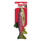 Brinquedo Aquático Kong Wild Shieldz Peixe Truta para Cães Médio