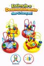 Brinquedo Aramado Madeira Bebê Infantil Cores Coordenação Motora Fina Brinquedo Aramado Madeira Bebê Infantil Cores Coordenação Motora Fina