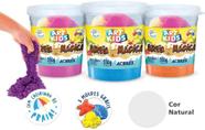 Brinquedo Areia Mágica 550g Cor Natural Art Kids - Acrilex