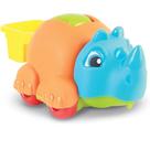 Brinquedo Baby Rino Maral com Rodinhas e Plataforma 1 unidade