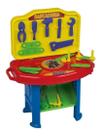 Brinquedo Bancadinha Ferramentas De Plástico Super Toys 420