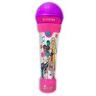 Brinquedo Barbie Microfone Musical Rockstar Com MP3 Player