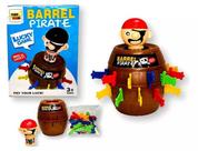 Brinquedo Barril Pirata Pula Pirata Sorte Criança