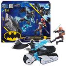 Brinquedo Batman Bat-Tech Crawler da DC Comics - Com 4 Bonecos