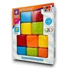 Brinquedo Bebê Cubos Coloridos Numéricos Empilháveis 10 Pçs Brinquedo Bebê Cubos Coloridos Numéricos Empilháveis 10 Pçs