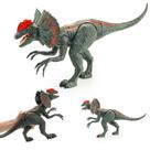 Brinquedo BIGSENYAO Dinossauro Dilofossauro 37 cm com articulações móveis Brinquedo BIGSENYAO Dinossauro Dilofossauro 37 cm com articulações móveis