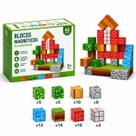 Brinquedo Bloco Magneticos Manicreft Montagem Cronstrução Educativo 63 Peças Brinquedo Bloco Magneticos Manicreft Montagem Cronstrução Educativo 63 Peças