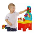 Brinquedo Blocos Cadeirinha Brinkadeira Engrenagens 24 Peças