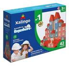 Brinquedo Blocos de Montar Brincando de Engenheiro Xalingo 1 Brinquedo Blocos de Montar Brincando de Engenheiro Xalingo 1
