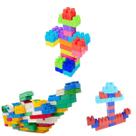 Brinquedo Blocos de Montar - CRIE E BRINK SACO TRANSP 112 PÇ Brinquedo Blocos de Montar - CRIE E BRINK SACO TRANSP 112 PÇ