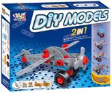 Brinquedo blocos de montar infantil diy models avião e robô - DINÂMICOS & CONSTRUTIVOS