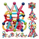 Brinquedo Blocos De Montar Magnéticos 56PEÇAS