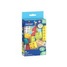 Brinquedo blocos montar soft 20 pecas xalingo