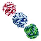 Brinquedo Bola de Corda: Kit 3 Bolas De Corda Resistente Cães Savana Pet