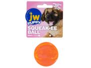 Brinquedo Bola JW Squeak-EE Ball Com Apito Para Cães Filhote e Pequeno - Laranja Brinquedo Bola JW Squeak-EE Ball Com Apito Para Cães Filhote e Pequeno - Laranja