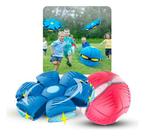 Brinquedo Bola Mágica Transforma Em Disco Voador Com Luz Dm Toys Brinquedo Bola mágica Bola Maluco Divertida Presente Br