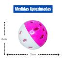 Brinquedo Bola para Gato com Guizo 40mm - para Gato e Calopsitas Brinquedo Bola para Gato com Guizo 40mm - para Gato e Calopsitas