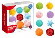 Brinquedo Bolas Texturizadas Huanger - 8 pçs