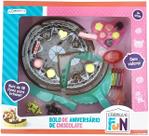 Brinquedo Bolo De Chocolate Creative Fun Brincadeira Faz De Conta - Multikids