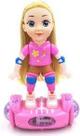 Brinquedo Boneca Bate E Volta Patim Roller Brinquedo Meninas