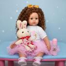 Brinquedo Boneca Bebê Reborn 60cm Princesa Aurora 1º Aniversario Brinquedo Boneca Bebê Reborn 60cm Princesa Aurora 1º Aniversario
