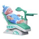 Brinquedo Boneca Doutor Dentista Azul com Acessórios - DM Toys