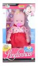 Brinquedo Boneca Lindinha - Milk Brinquedos
