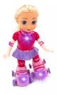 Brinquedo Boneca Patinadora Com Luz e Som
